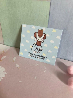 Mini Cartões -Tag sem furo - Páscoa Azul - Pronta entrega - Tag pra mim