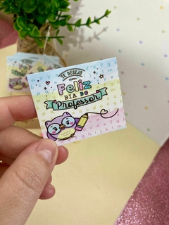 Mini Cartões dia dos professores - Pronta entrega