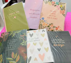 Caderno de anotações - My Journal - Lindas estampas