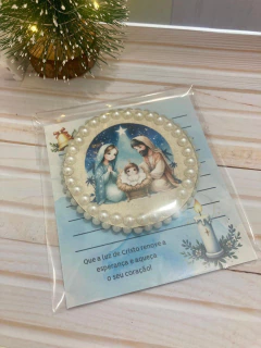 1 Imã Natalino -7cm - MDF - Presépio - comprar online