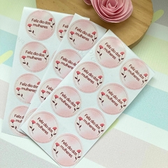 35 Adesivos Dia das Mulheres - Pronta entrega - comprar online