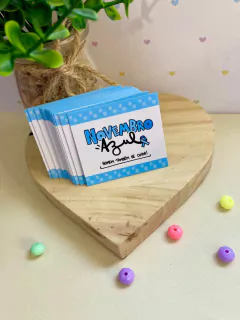 Mini Cartões Novembro Azul - Pronta entrega - Tag pra mim
