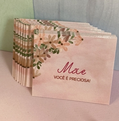 25 unid Mini Cartões - " Você é Preciosa"