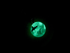 Conjunto Dije Pedacito De Cielo + Cadena Acero Quirurgico - acero queen's