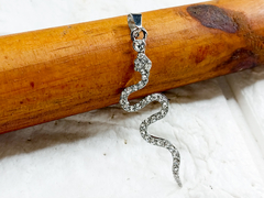 dije cobra snake strass premium acero quirurgico - comprar online