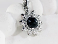 dije sol negro acero quirurgico - comprar online