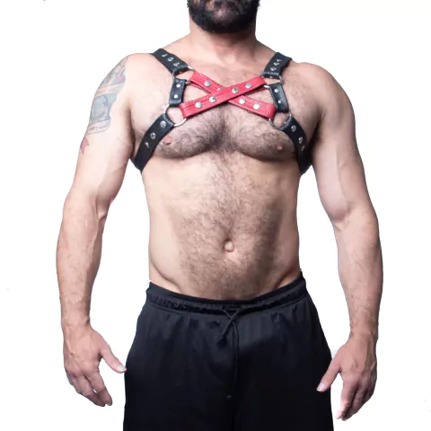Harness X Frontal Botão