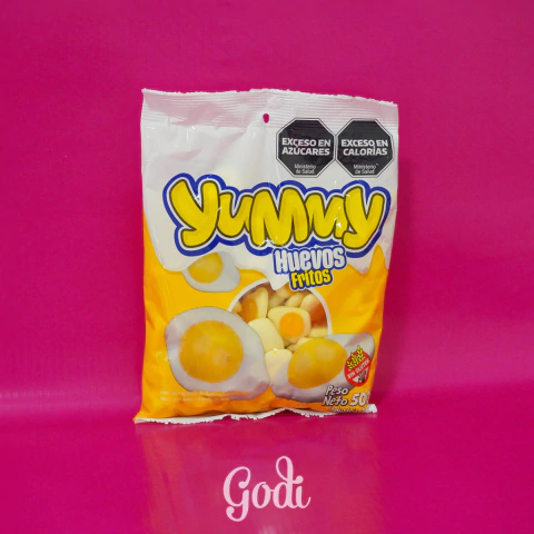 GOMITAS YUMMY HUEVOS FRITOS 500GR