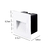 Balizador de Parede LED Quadrado 5W 3200K Branco Quente Bivolt Branco - INFOLED
