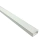 Perfil para LED 14x08mm Sobrepor Sem Aba 3m Alumínio Branco