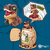 Cofre Digital Infantil Puxa Notas Dino Luminoso Marrom Escuro - INFOLED