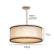 Pendente Soft 45cm 3xE27 Bivolt Blanchonella Classic Lar - INFOLED