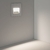 Balizador de Parede LED Quadrado 5W 3200K Branco Quente Bivolt Branco na internet