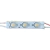 Módulo LED 12V com Lente 7025 3500K Branco Quente 3 leds 1,5W IP67 - comprar online