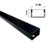 Perfil para LED 30x20mm Sobrepor Difusor Preto Sem Aba 3m Alumínio Preto - loja online