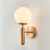 Arandela LED Globo 3W 3 Cores Bivolt Dourado