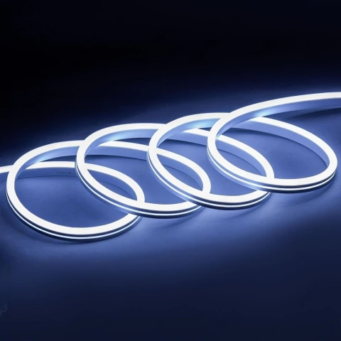 Neon Flex LED 6000K Branco Frio 127V Corte 50cm 12W/m Metro