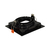 Spot Embutir Recuado para PAR30 17x17cm Quadrado Preto - INFOLED