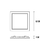 Painel LED Quadrado 72w 62x62cm Embutir 6000K Branco Frio Bivolt Branco - loja online