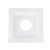 Spot Embutir Recuado MR16 12x12cm Quadrado Branco