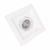 Spot Embutir Recuado MR16 12x12cm Quadrado Branco - INFOLED