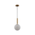 Pendente Larsen 1xE27 Bivolt Dourado Astraled