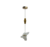 Pendente LED Borboleta 3w 3 Cores Bivolt Dourado - comprar online