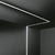 Perfil para LED 30x20mm Sobrepor Difusor Preto Sem Aba 3m Alumínio Preto - comprar online