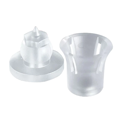 Kit Pino Fixador Distanciador 14mm Transparente Easyfix