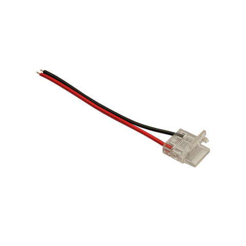 Emenda Rápida Reta Fita LED 12V 10mm com Fio 2 vias