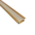 Perfil para LED 24x07mm Embutir 3m Alumínio Dourado Astraled