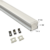 Perfil para LED 17x14mm Sobrepor 2m Alumínio Branco Astraled na internet