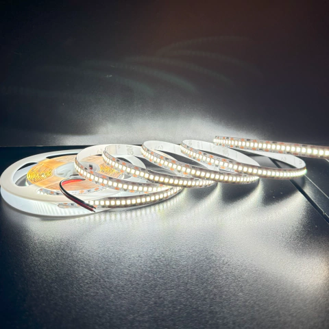 Fita LED 12V 2835 6500K Branco Frio 18W/m 240leds/m IP20 Rolo 5m Astraled