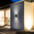 Arandela Optimus 2xMR16 10W Bivolt Preto RGLED - INFOLED