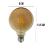 Lâmpada LED Filamento G95 4W 2700K Amarelo Âmbar E27 Bivolt Mayler na internet