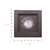 Spot Embutir Recuado MR16 12x12cm Quadrado Marrom - comprar online