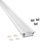 Perfil para LED 24x07mm Embutir Com Aba 3m Alumínio Branco - INFOLED