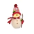 Boneco de Neve Nevito II Natal 46cm com luz 3 Pilhas AAA Espressione Christmas