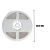 Fita LED 24v 2835 3000k Branco Quente 22w/m 240leds/m Rolo 10m - INFOLED