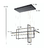 Pendente LED Epsilon Sagittarii 104W 3000K Branco Quente Bivolt Preto Astraled na internet