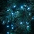 Pisca-Pisca LED Natal Fixo 6000K Branco Frio c/ Emenda 100Leds 10m Fio Verde 127V - comprar online