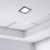 Painel LED Quadrado 18w 22x22cm Embutir 6500K Branco Frio Bivolt Preto - comprar online