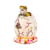 Cofre Digital Infantil Puxa Notas Dino Luminoso Marrom Claro