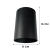 Spot Sobrepor PAR20 110x150mm Redondo Preto - loja online