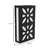 Arandela LED Cobogó Mandala 12w 3000K Branco Quente Bivolt Preto na internet