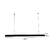 Pendente LED Linear Sagitari 24W 6500K Branco Frio Bivolt Preto Astraled - INFOLED