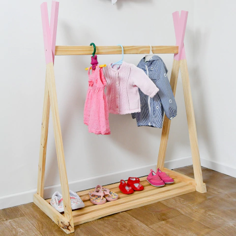 Perchero combinado Rosa