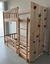 Cama Doble + Placa Escaladora con tomas de resina - 1 plaza