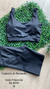 CONJUNTO DE BERMUDA SEMI POLIAMIDA PREMIUM PRETO na internet