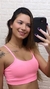 TOP BOLHA DE ALÇA POLIAMIDA ROSA BEBÊ na internet
